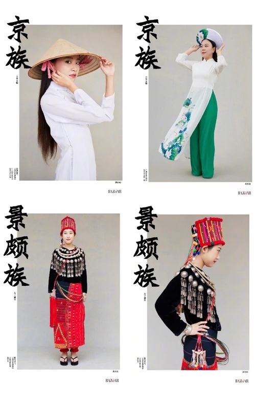 科普 56個民族及其服飾風格